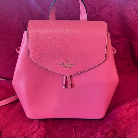 Kate Spade Vibrant peach  Backpack - Picture 9 of 13